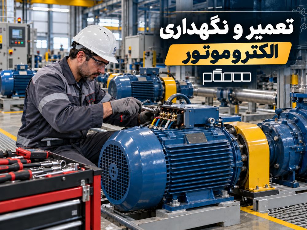 نگهداری و سرویس الکتروموتور