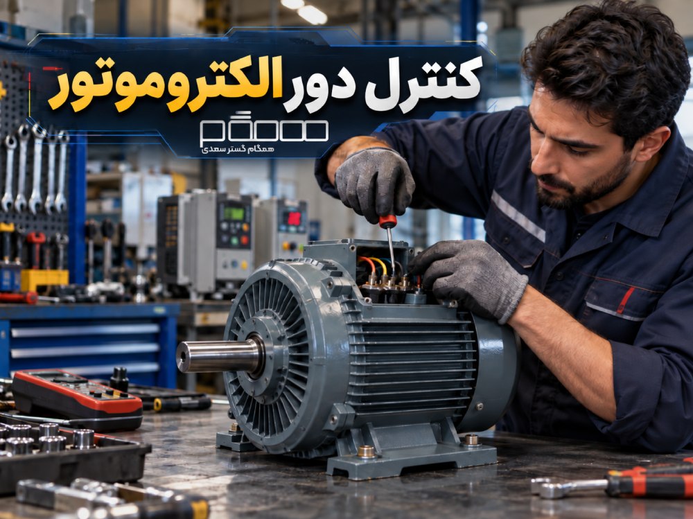 کنترل دور الکتروموتور